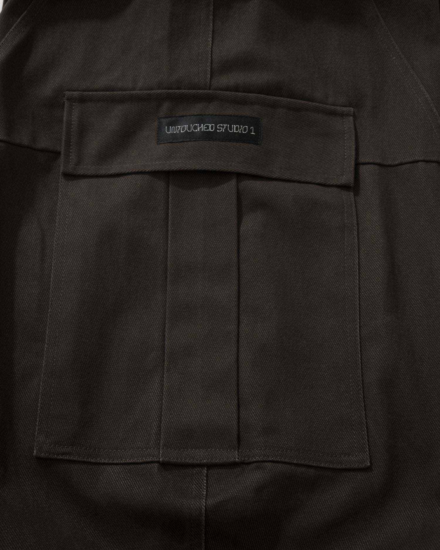 US023 - CARGO BUGGY PANTS / DARK GREY