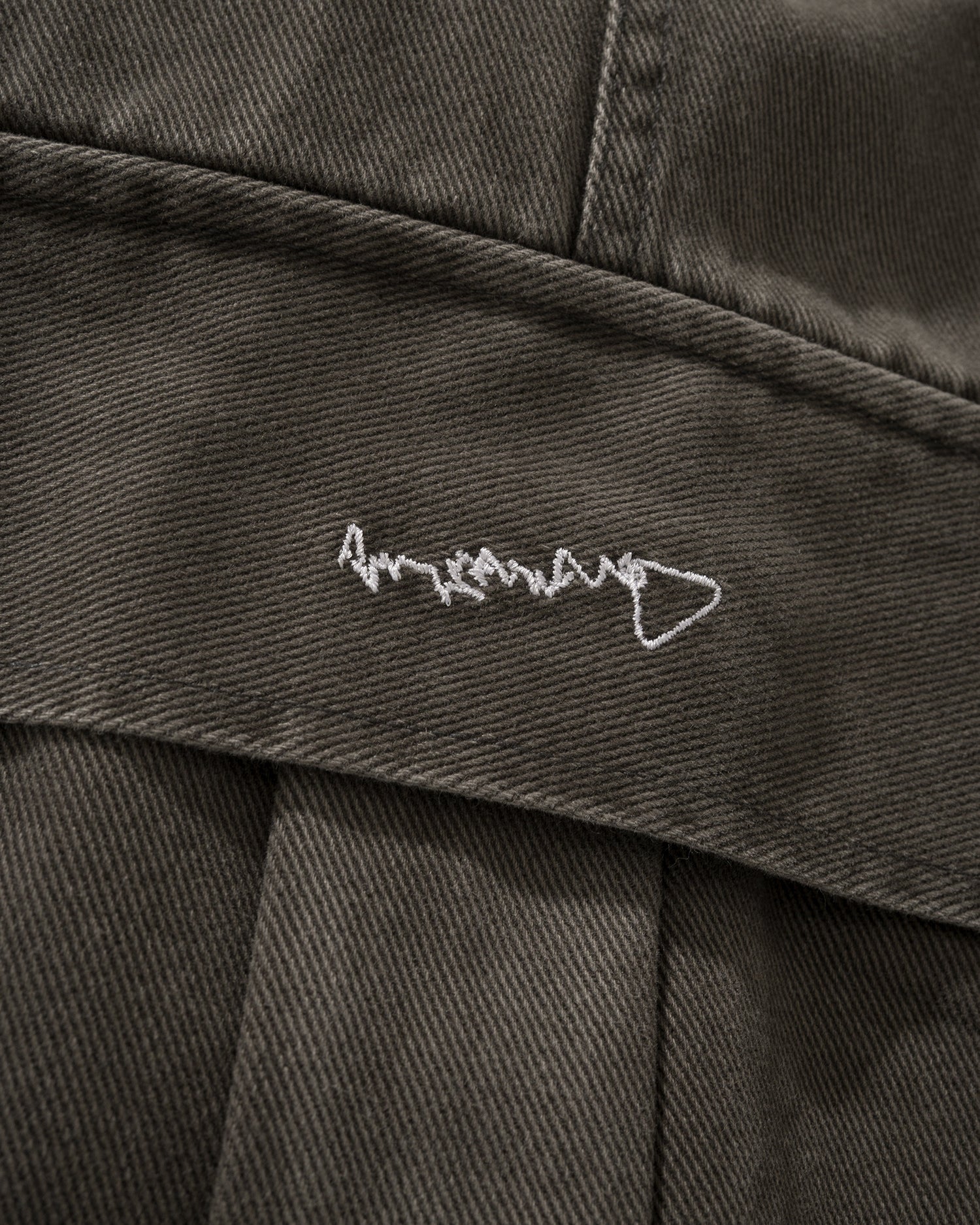 US023 - WASHED CARGO BUGGY PANTS / DARK GREY