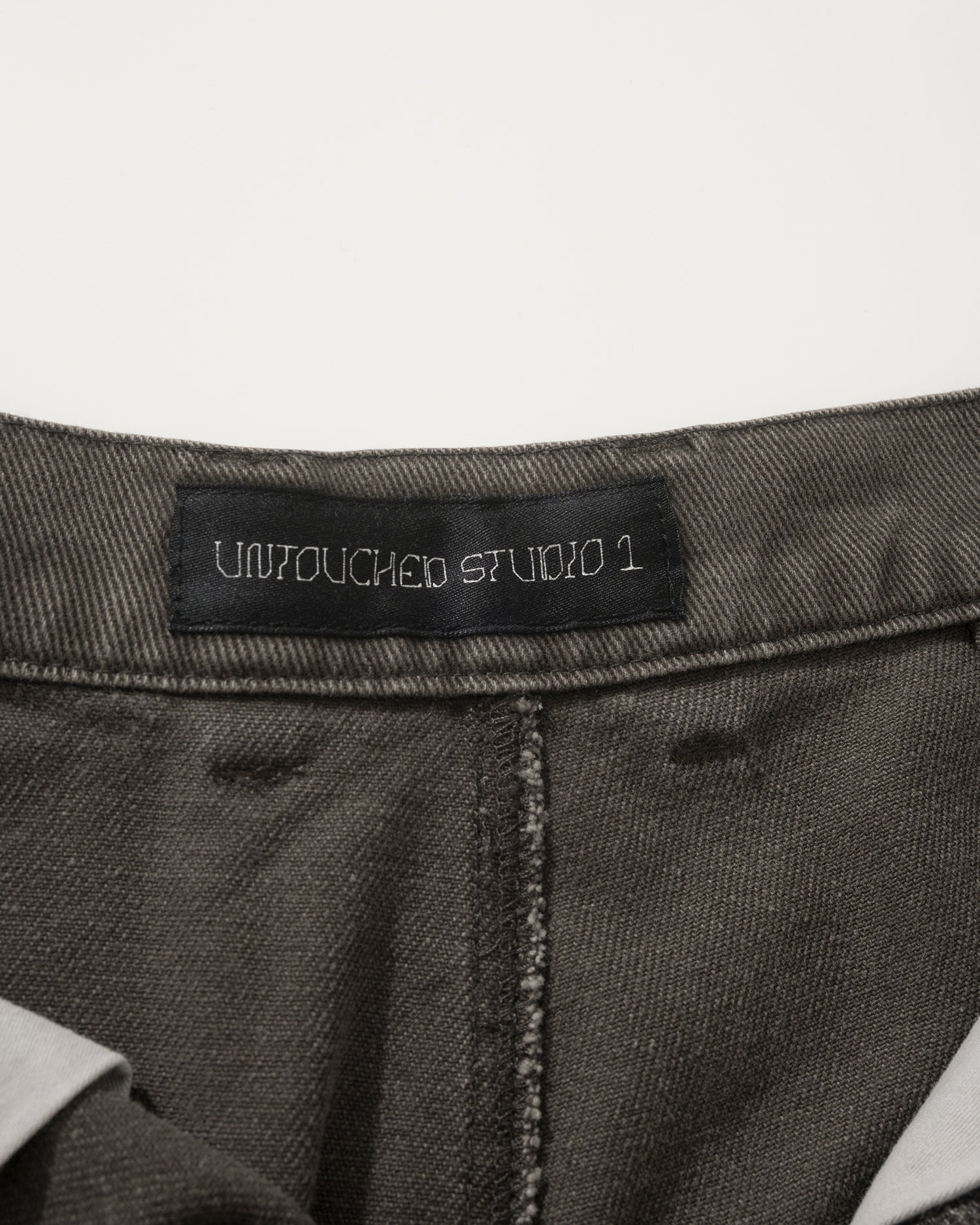 US023 - WASHED CARGO BUGGY PANTS / DARK GREY