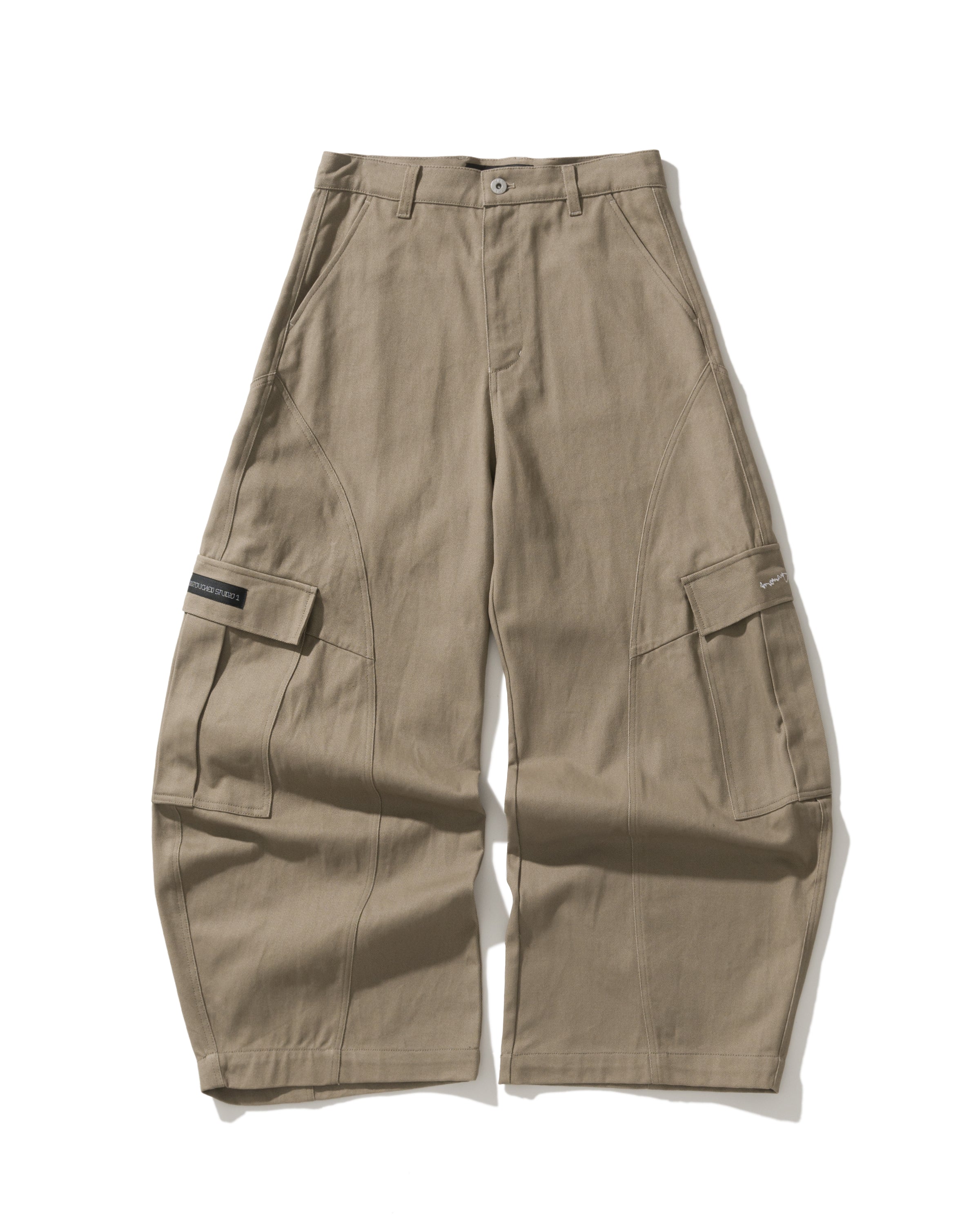 US023 - CARGO BUGGY PANTS / ARMY GREEN