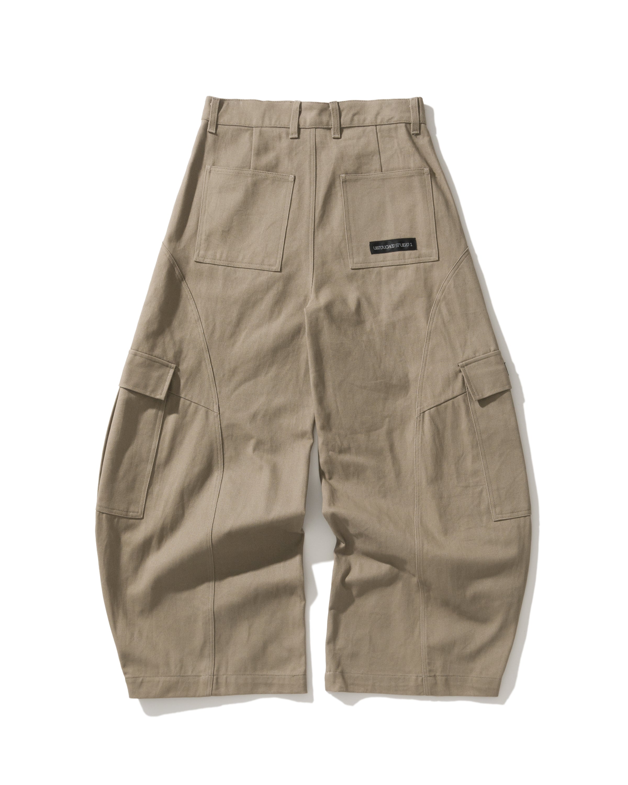 US023 - CARGO BUGGY PANTS / ARMY GREEN