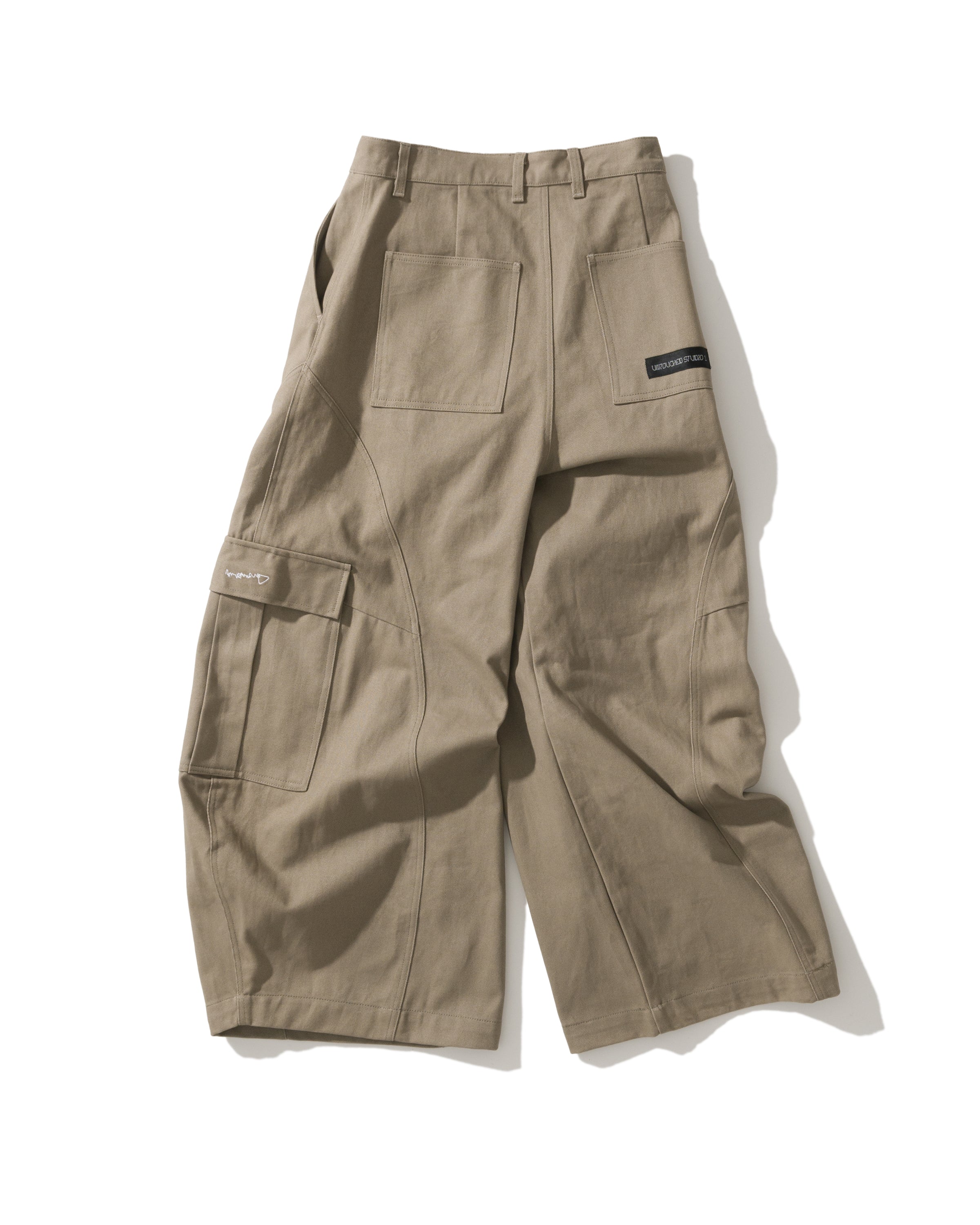 US023 - CARGO BUGGY PANTS / ARMY GREEN