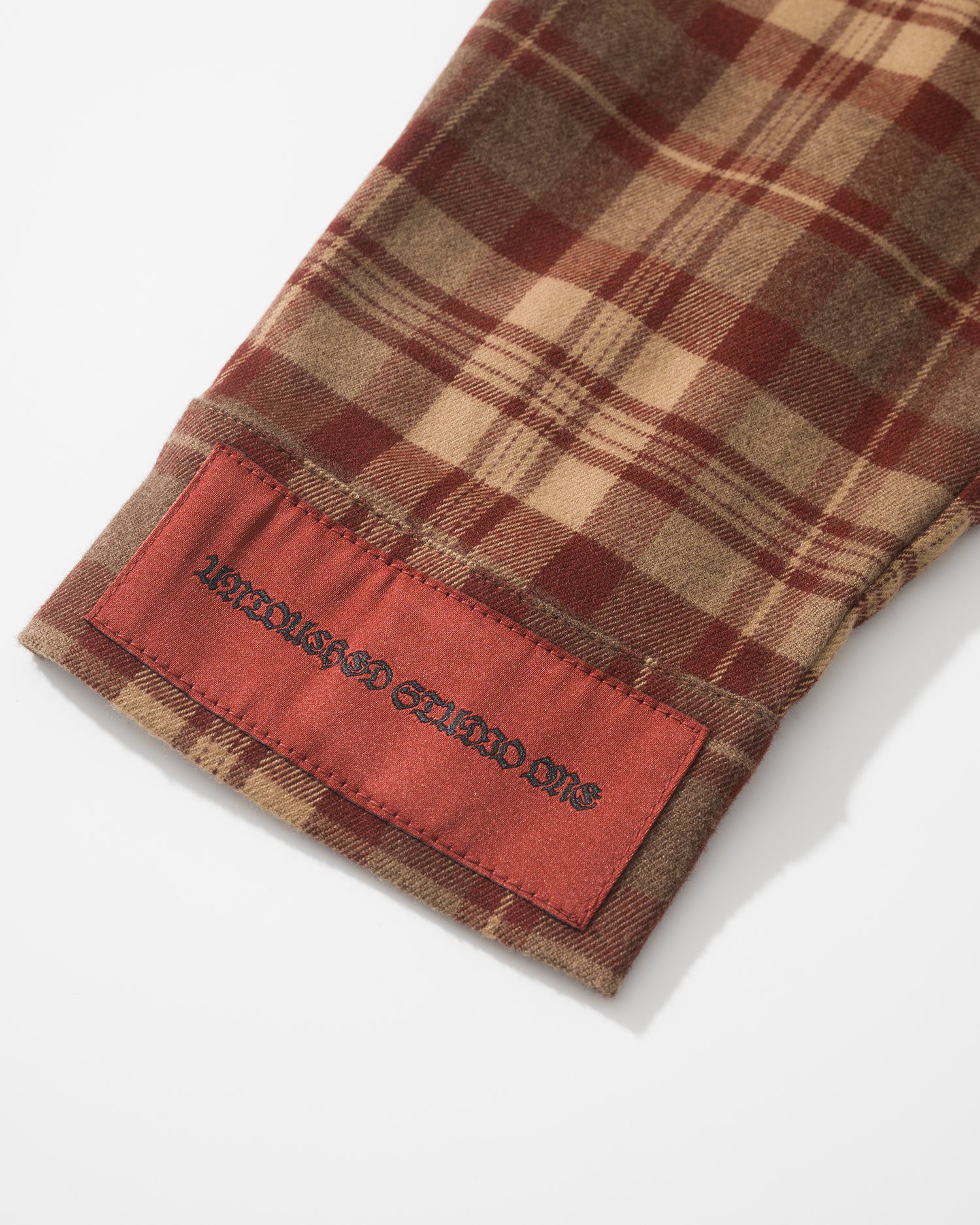 US037 - HOODED OVERSIZED SHIRT JACKET / CHECKED RED