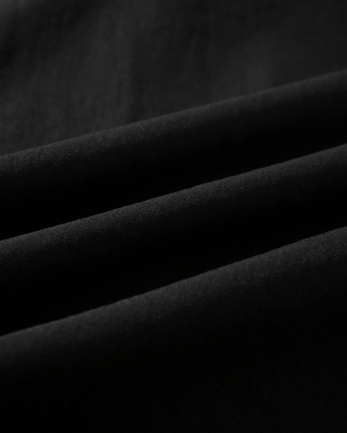 NOT WORKING NW304 LAYERED POCKET OVERSIZED SHIRT 黑色 布料肌理