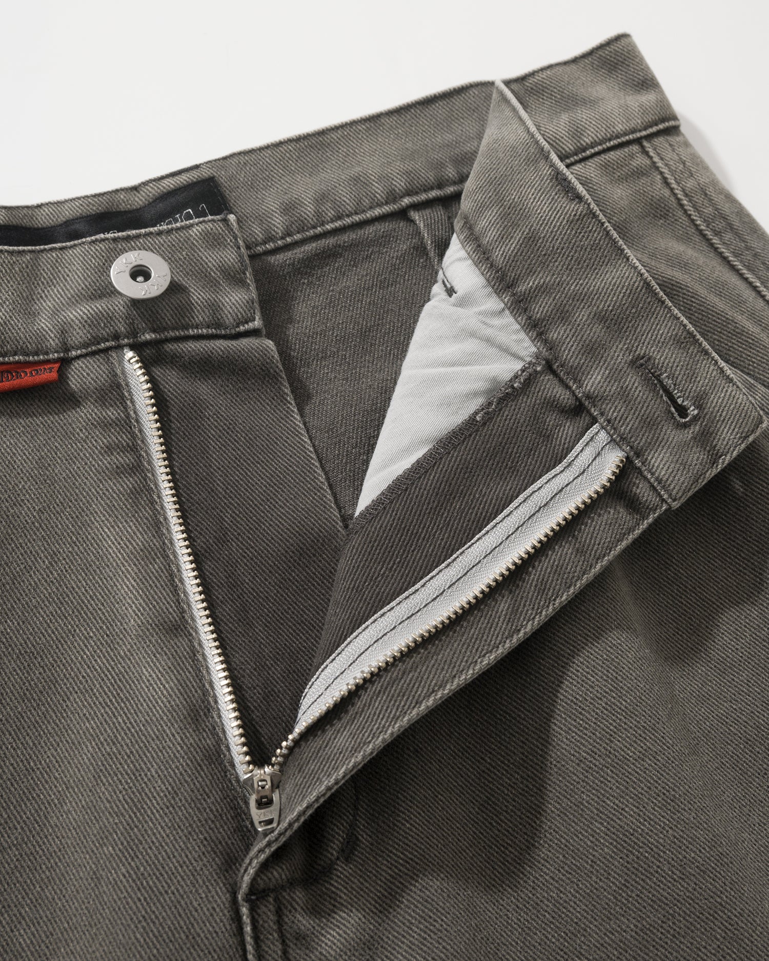 US023V2 - WAHSED CARGO BUGGY PANTS V2 / STONE GREY