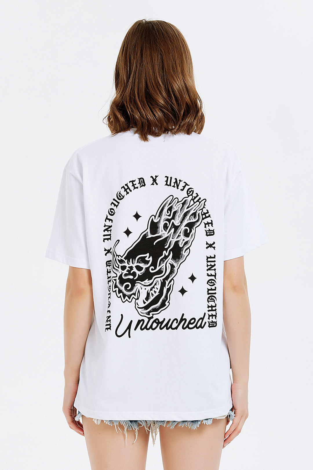 T1901WH | UAG THE DRAGON-TEE-UNTOUCHED UNITED