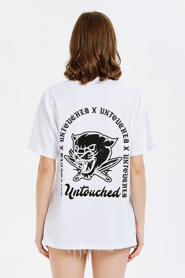 T1903WH | UAG THE LEOPARD-TEE-UNTOUCHED UNITED