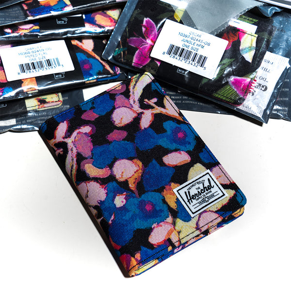 Herschel Raynor Passport Holder - Painted Floral-CARD HOLDER-UNTOUCHED UNITED