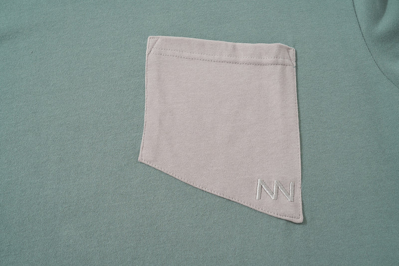 NW207OB | COLOR MATCHING POCKET TEE | NOT WORKING III