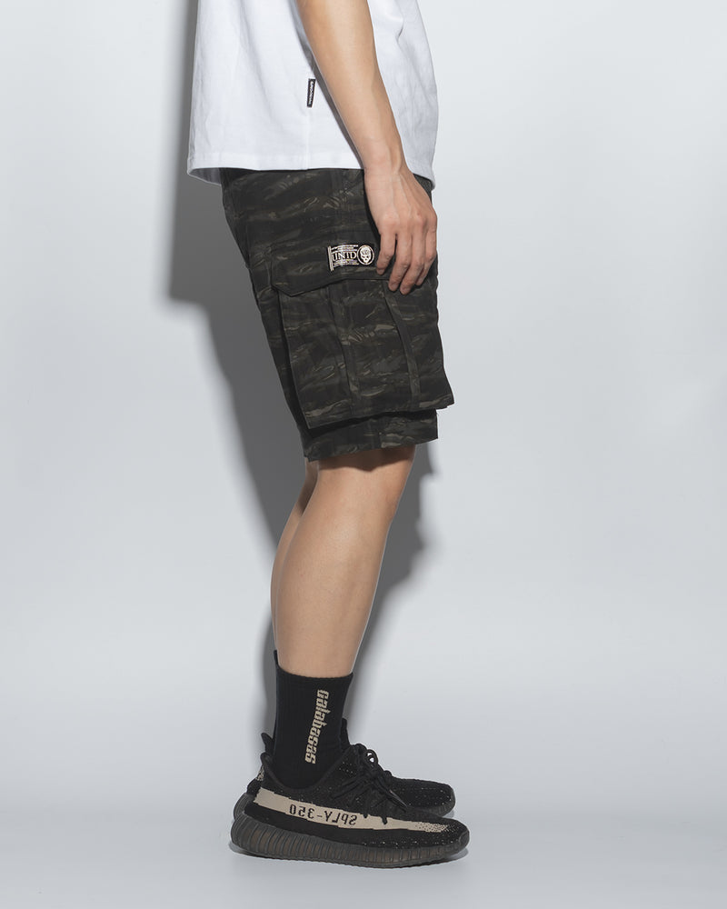 SG00T3 | DOUBLE FIRE ARMY SHORTS-SHORTS-UNTOUCHED UNITED