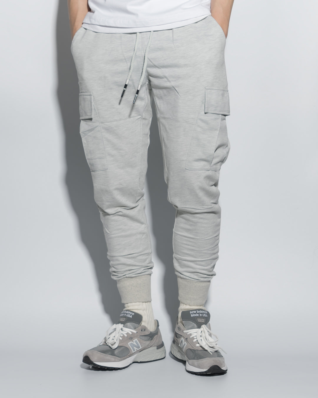 UT010GY | SKINNY SWEAT JOGGERS - 2P-JOGGERS-UNTOUCHED UNITED