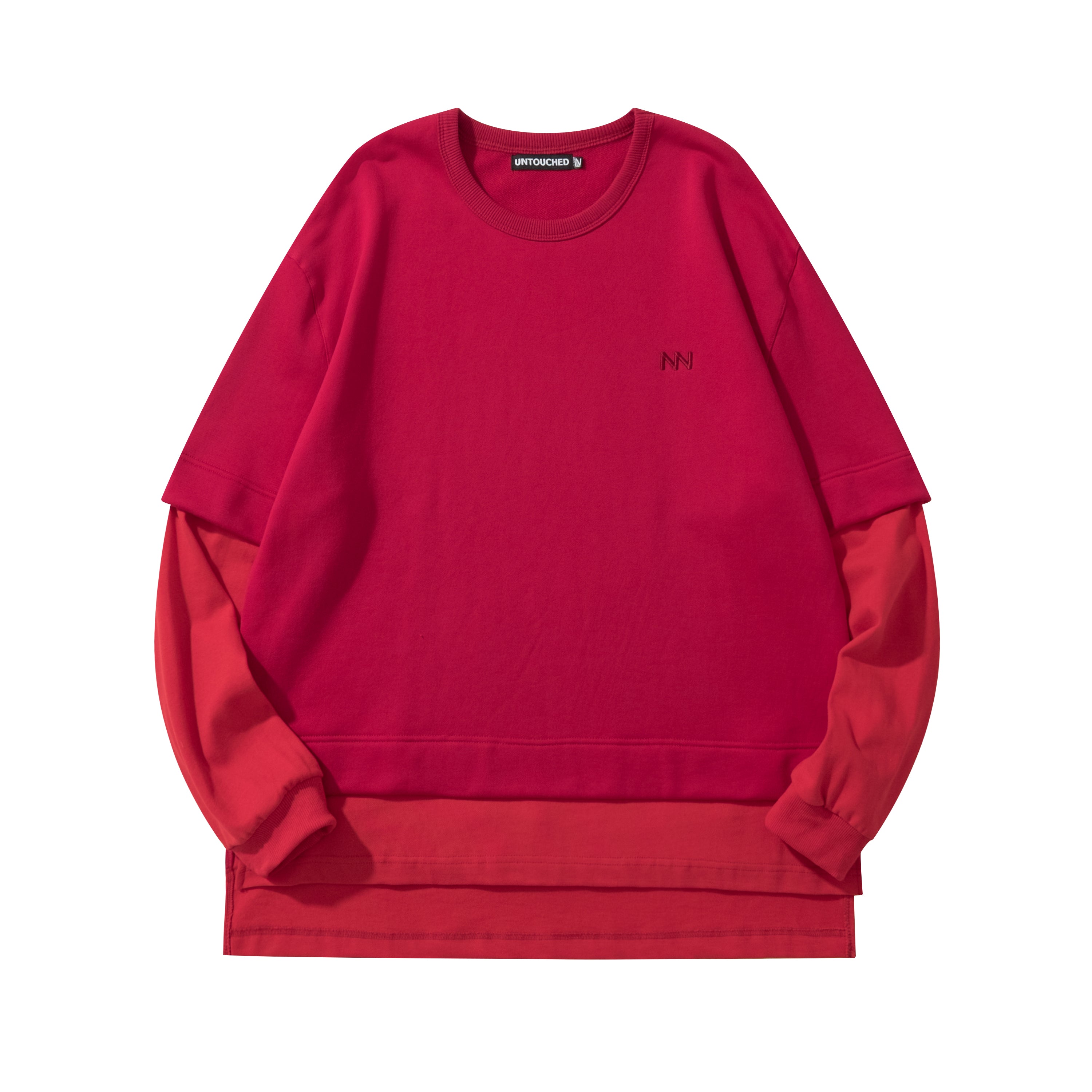 NW210RD | FAKE LAYER CREWNECK | NOT WORKING IV