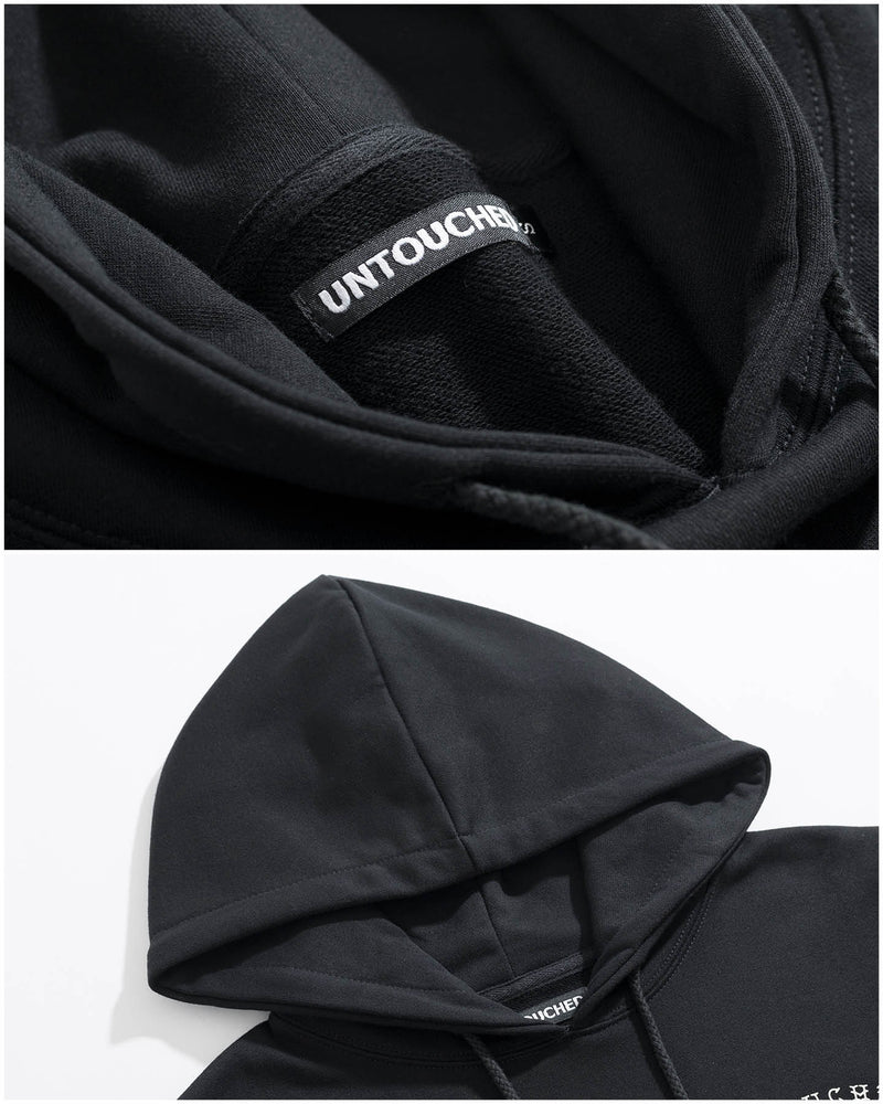 HD111BK | NO MORE HOPES | THE UNDERGROUNDS-HOODIES-UNTOUCHED UNITED