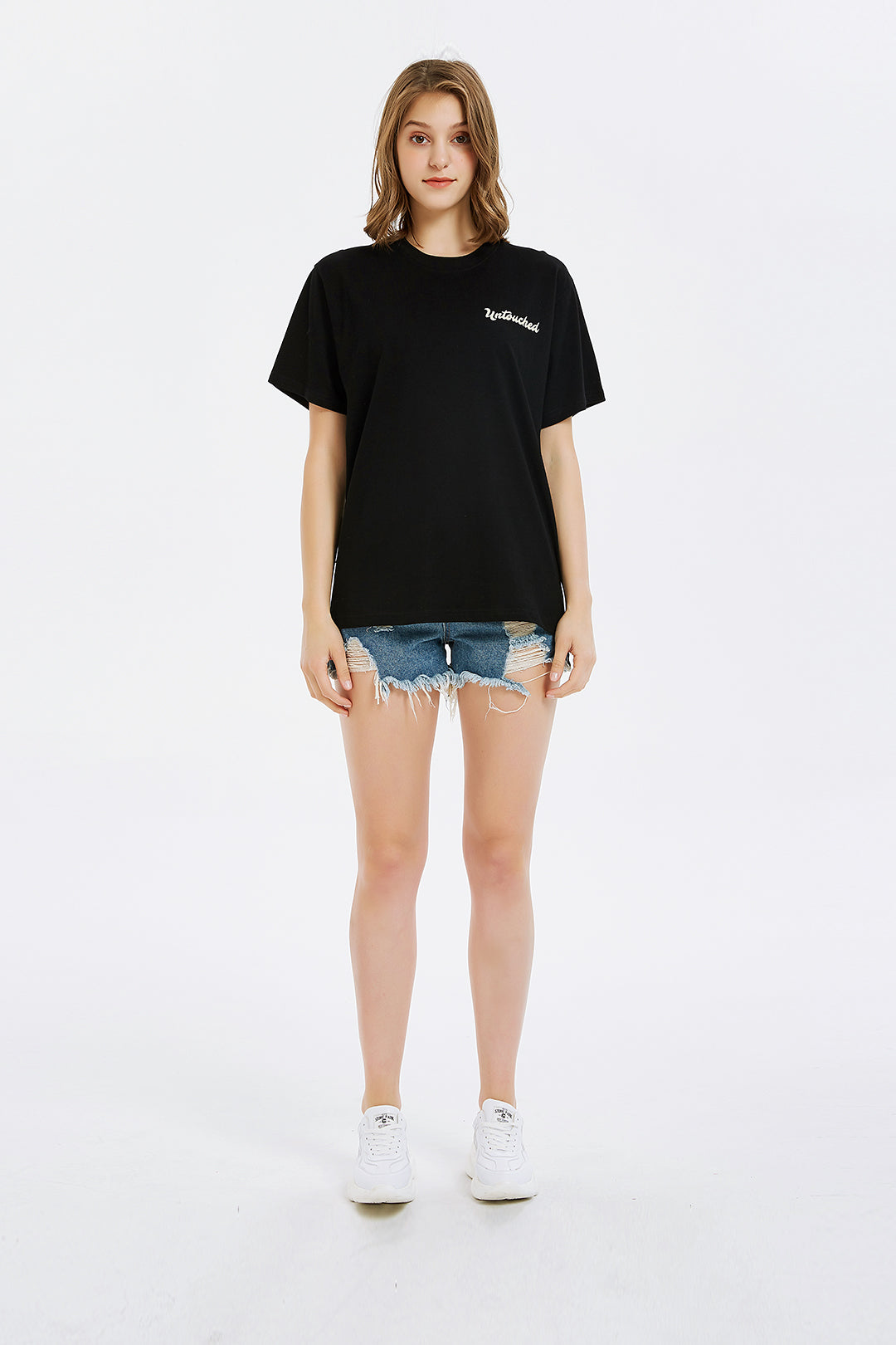 T1903BK | UAG THE LEOPARD-TEE-UNTOUCHED UNITED
