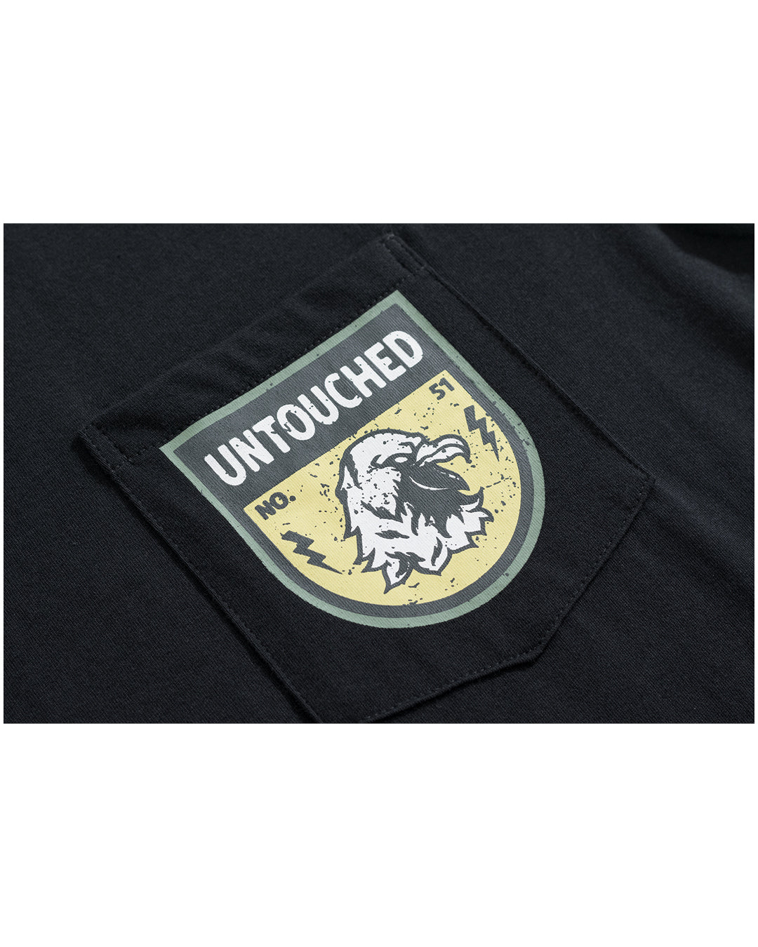 T1913BK | ARMY - THE HAWK-TEE-UNTOUCHED UNITED