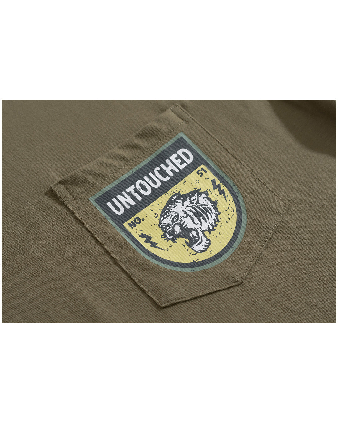 T1914GN | ARMY - THE TIGER-TEE-UNTOUCHED UNITED