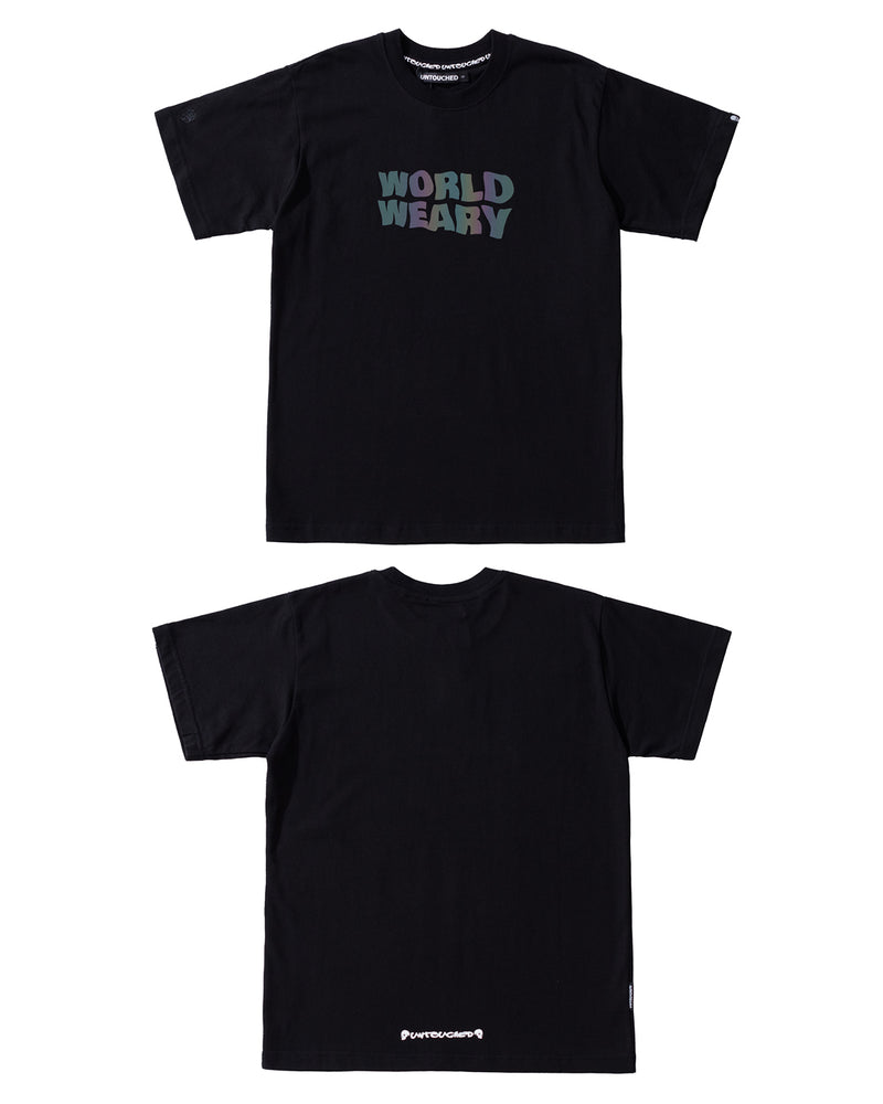 T2011BK | WORLD WEARY-TEE-UNTOUCHED UNITED