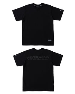 T2013BK | NEVER AGAIN-TEE-UNTOUCHED UNITED