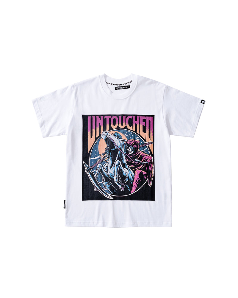 T2025WH | GRIM REAPER - RIDER-TEE-UNTOUCHED UNITED