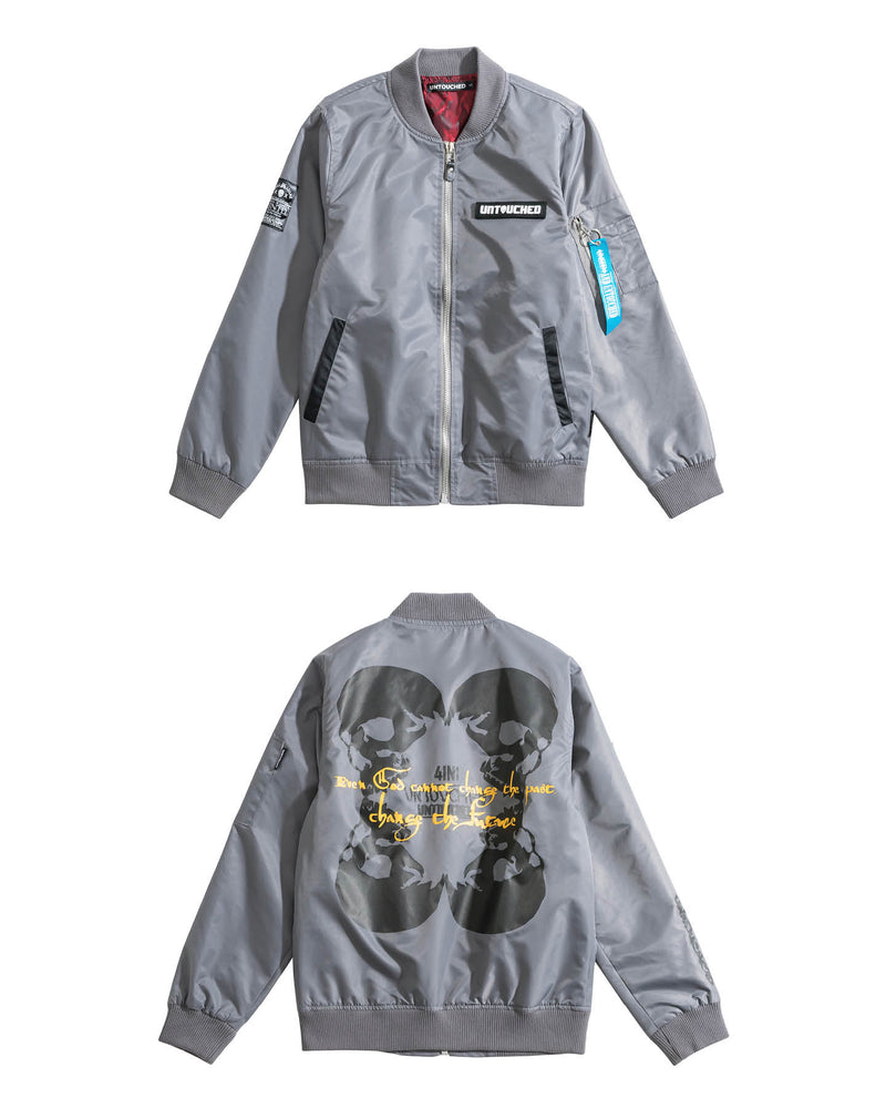 UT062GY | 4IN1 SKULL-JACKET-UNTOUCHED UNITED