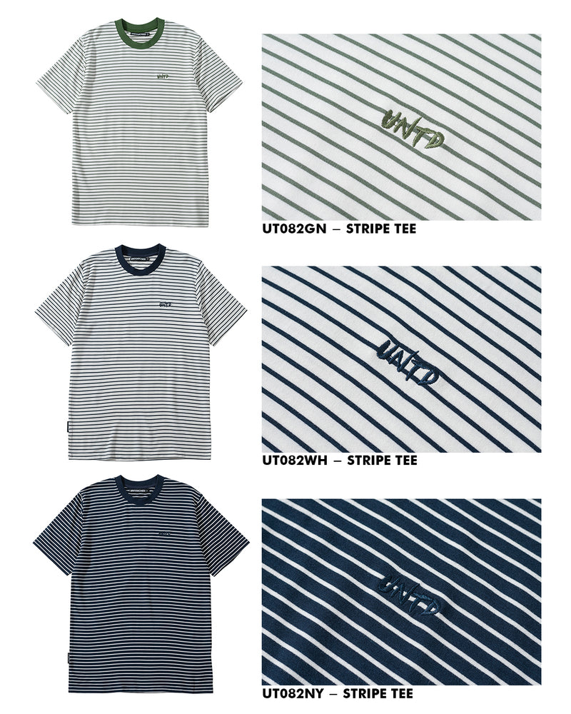 UT082WH | STRIPE TEE
