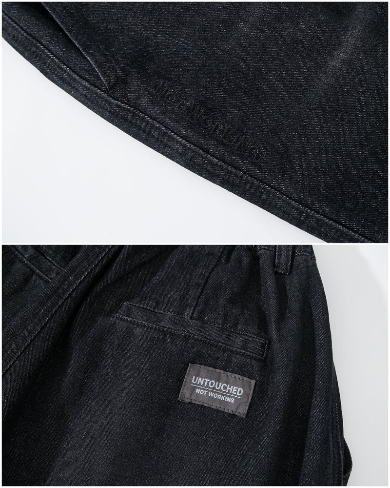 UT088BKD | NOT WORKING WORKER PANTS-PANTS-UNTOUCHED UNITED